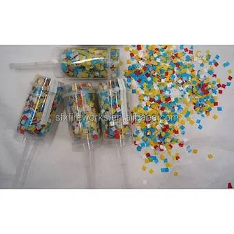 Lower price and good quality push pop paper for wedding and party (we're factory )