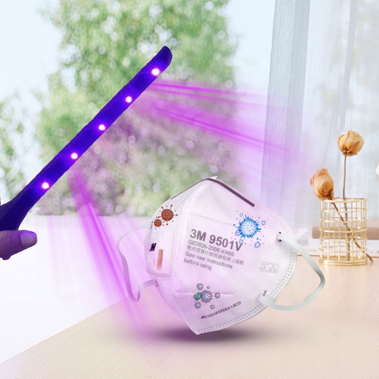 Mini Portable Led Lamp Disinfection Stick Uv Sterilizer wand for Towel Cabinet Kitchen Makeup Brush Milk Baby Bottle