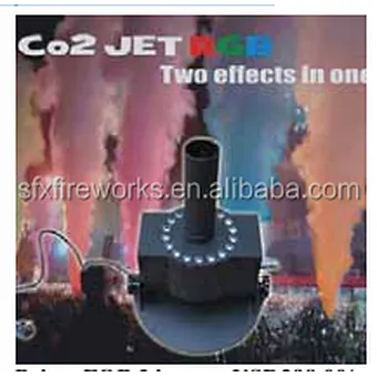 Ocho colores LED CO2 JET