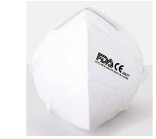 face mask with D