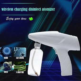 Nano Cordless Machine Fog Portable Wireless Atomized Atomization Sprayer Rechargeable Water Mist Spray Battery Disinfection Gun