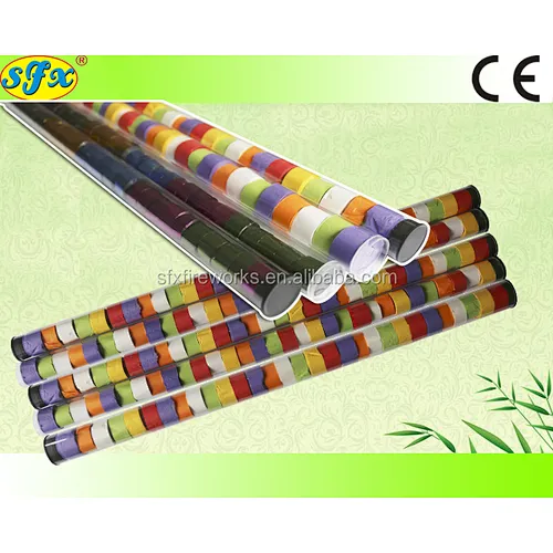 Mix Color Confetti Tube 50 CM para fiesta