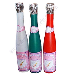 gold champagne bottle party popper confetti cannon for wedding party decoration stage event ports openning anversary birthday