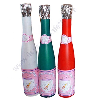 gold champagne bottle party popper confetti cannon for wedding party decoration stage event ports openning anversary birthday
