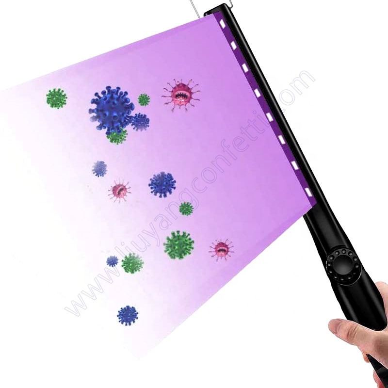 Handheld Portable UVC LED Germicidal UV-C Lamp UV Ultraviolet Light Bactericidal Sanitizer Disinfection Sterilizer Wand