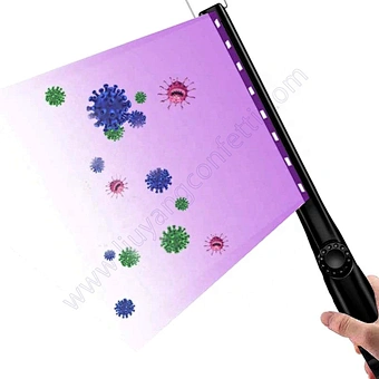 Handheld Portable UVC LED Germicidal UV-C Lamp UV Ultraviolet Light Bactericidal Sanitizer Disinfection Sterilizer Wand