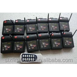 29E 12 cues, 12 position one remote controller firing system.