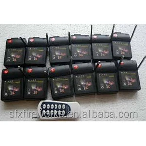 29E 12 cues, 12 position one remote controller firing system.