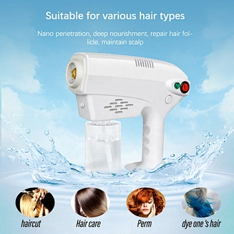 Fog 1200w Sterilization Car Sanitizer Atomization Disinfection Atomized Ultraviolet Rays Automobile Sterilizing Spray Gun