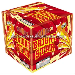fireworks:bright star 16shots 500gram cakes fireworks