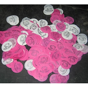 customize printed shaped tissue eco friendly biodegradable flameproof and colorfast paper printing confetti for advertise event