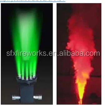 Chinging color CO2 jet, DMX control, No noise.