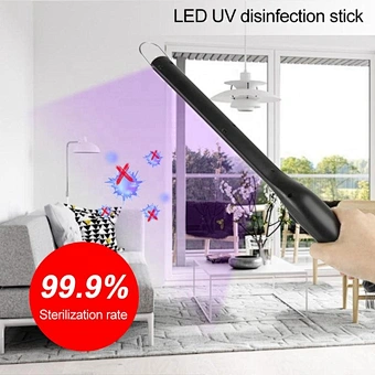 Sterilizer Led Portable Sterilization Uv Ultraviolet Lamp Sterilize Germicidal Light Stick Disinfection Uv Sanitizer Wand
