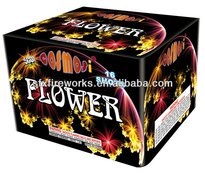 fireworks flower 16shots 500 gram cakes fireworks