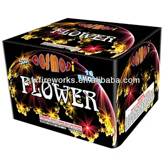 fireworks flower 16shots 500 gram cakes fireworks