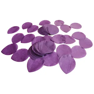 Flameproof colorfast tissue petal confetti (size 5.6cm)