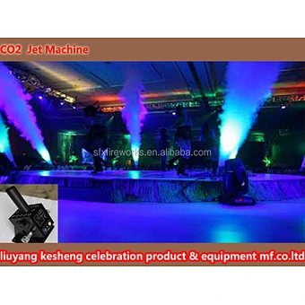 DMX co2 jet machine changing color for wholesale