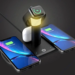 Qi Certified 10w Charging Stand Fast 20w Led For Car Suction Magnetic Enabled 15w Charge Power Bank Magic Wireless Charger