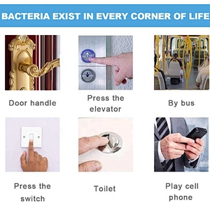 Machine Fog Portable Mini Atomized Atomization Household Mist Sprayer Blue Light Ozone Pulse Blu Ray Nano Disinfection Gun