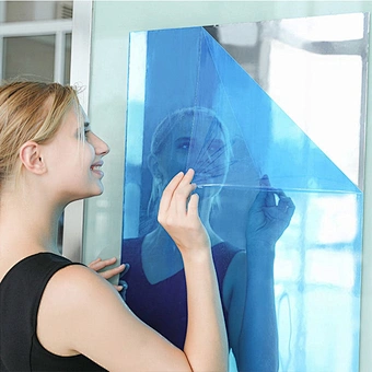Wall decoration Tiles Frame Selfie with Mirror Lip Wood Peel And Tile Small Bathroom home shop Auto-Stick Stick On Mirror