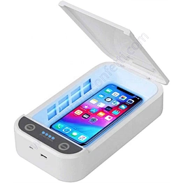 Ultraviolet Sterilizer Uv Uvc Disinfection Machine Sterile Light Wireless Charging Charger Uv-box Sanitizing Box For Mask Phone