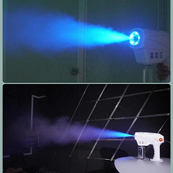 Anion Fogger Gun Atomization Spray Atomizer Rechargeable Auto 1200w Portable Sprayer Fog Machine Disinfection