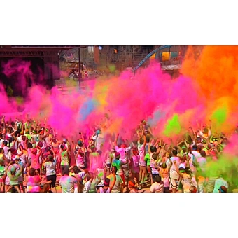 holi festival Certified Cornstarch Made Color Run Powder color holi powder for Sports Event and Party