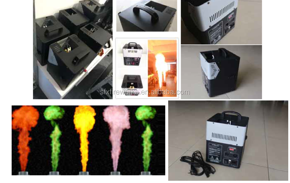 PROYECTOR DE LLAMAS DOBLES BARRA DE CONTROL DMX FIESTA DE LA FIESTA DE BODA