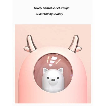 300ml pet Air Humidifier Ultrasonic Car Mini Aroma Diffuser Portable sterilize disinfection Usb alcohol disinfectant Humidifiers