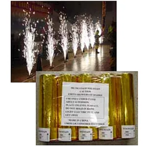 smokeless and smelless ice fountains for stage and wedding