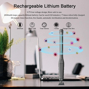 Light Wand Air Pond Strip Uvc Box Bag Low Price Bulb Toilet Makeup Brush Led Disinfection Stick Lamp Uv Sterilizer