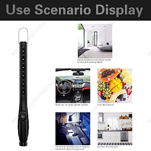 Disinfection Wireless Charger Cell Phone Box Light Sterilization Equipment Lamp Portable Uvc Wand Ultraviolet Uv Sterilizer
