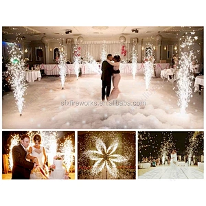 Pyrotechnic Firework Cold Pyro Sparkler Fountain Machine Magic Electric Windmill Firing System For Wedding Stage Party Concept
