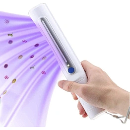 Ultraviolet UV Stick Disinfection Lamp UVC LED Sterilizer UV Light Mini Sanitizer Travel Wand Germicidal for Phone USB Charging