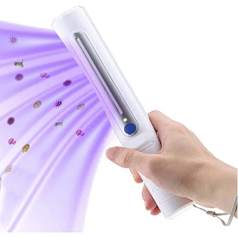 Ultraviolet UV Stick Disinfection Lamp UVC LED Sterilizer UV Light Mini Sanitizer Travel Wand Germicidal for Phone USB Charging