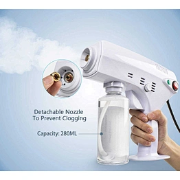 Sterilizer Anion Nano Steam Spray Gun Spray Machine Room Office Car Sprayer Atomizing Portable Sprayer Fog Machine Disinfection