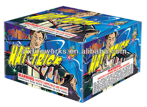 HAT TRICK 16shots 200g cakes fireworks
