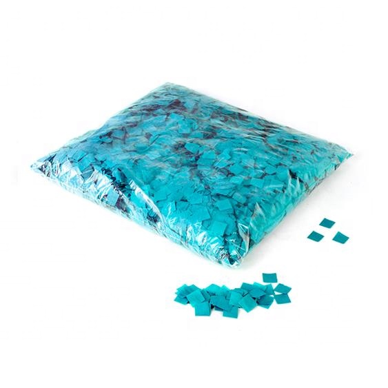 flameproof colorfast blue tissue paper bulk confetti