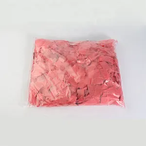 100% Biodegradable pink color confetti for wedding stage concept party festival shows