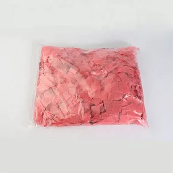 100% Biodegradable pink color confetti for wedding stage concept party festival shows
