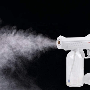 Cordless  Rechargeable Nano Family Hotel School Anion Electrostatic Fog Spray Atomizer Fogger Sprayer Disinfection Gun
