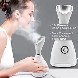 Nano Ionic Cleaner Deep Cleaning Beauty Steaming Clean Sprayer Self Spa Steam Face Sauna Portable Professional Facial Steamer