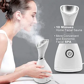 Nano Ionic Cleaner Deep Cleaning Beauty Steaming Clean Sprayer Self Spa Steam Face Sauna Portable Professional Facial Steamer