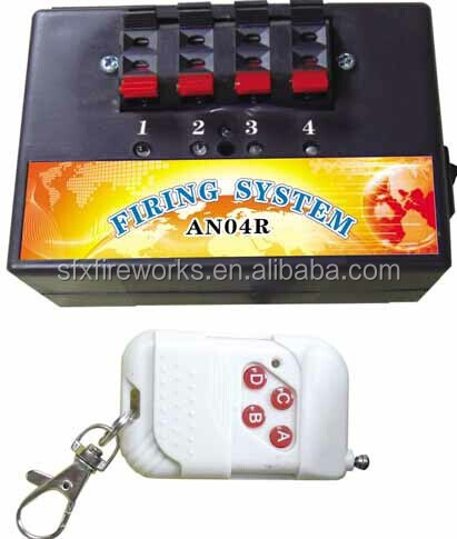4 channels remote firing system good for consumer fireworks