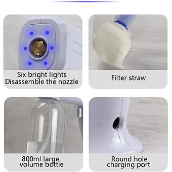 Atomizer Electronic Sprayer Electrostatic disinfectant Spray Ethanol Fog Car Atomization Atomizing Cold Fogger Disinfection Gun