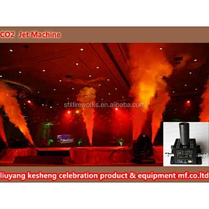 DMX co2 jet machine changing color for wholesale