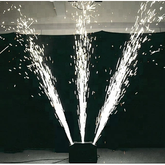 Remote DMX indoor firework pyrotechnic machine angle cold pyro fountain spark machine for dj stage concert wedding decoration