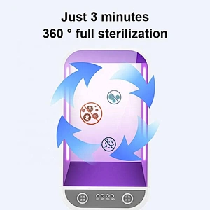 Cell Phone Cleaner Cosmetic Bag For Beauty Disinfection Box Travel Hand Hand-held Led Handheld Home Cellphone Uv Sterilizer