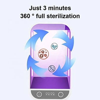 Cell Phone Cleaner Cosmetic Bag For Beauty Disinfection Box Travel Hand Hand-held Led Handheld Home Cellphone Uv Sterilizer