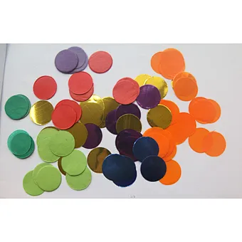 flameproof colorfast eco friendly biodegradable Gender Reveal confetti and streamers for Party Decoration Baby Shower
